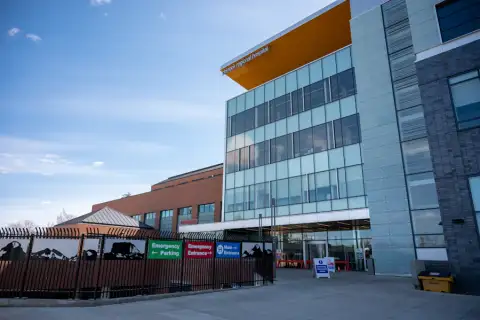 Hospital setup where GuestPass can manage visitors, service providers, ambulance access, and restricted areas